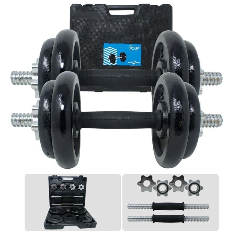 Set Mancuernas Sportfitness 20Kg 070095