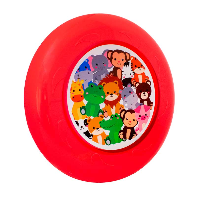 Frisbee Recreativo Neón Sticker