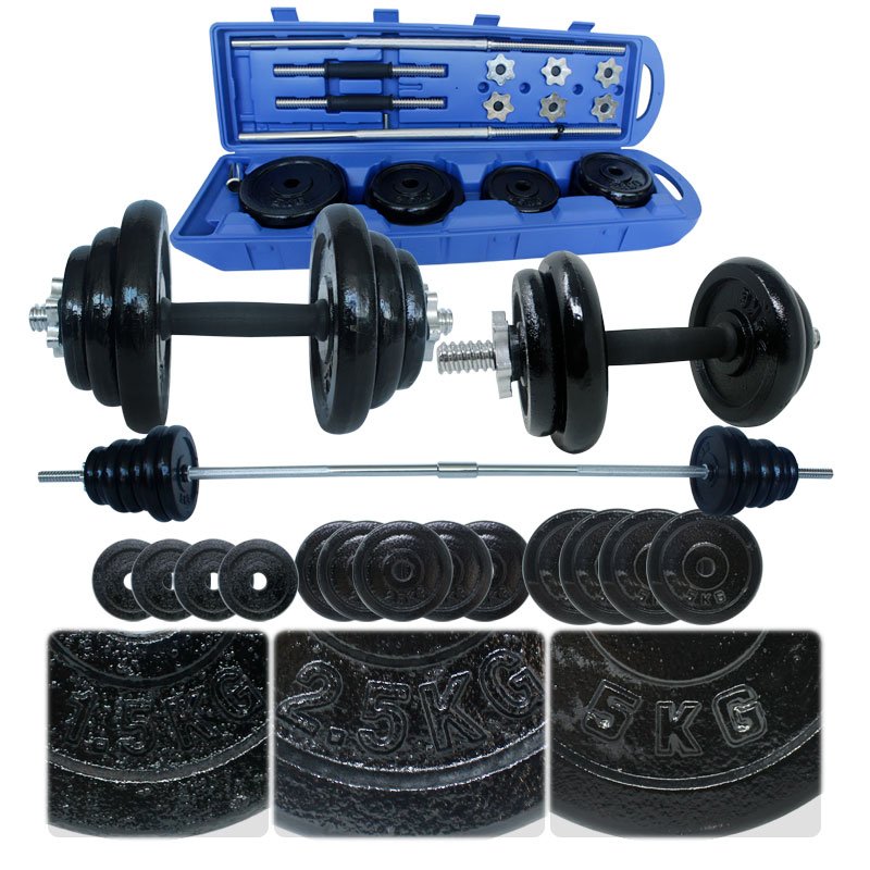 Set Mancuernas Sportfitness 50Kg 070107