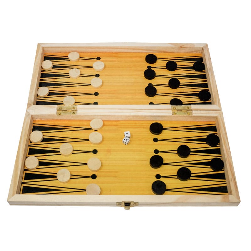 Ajedrez Madera Wonder 29x29 cm HSP-3026