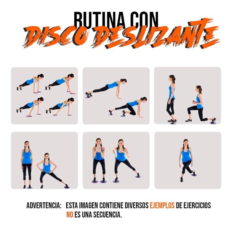 Disco Ejercitador Abdomen Core Slider SportFitness