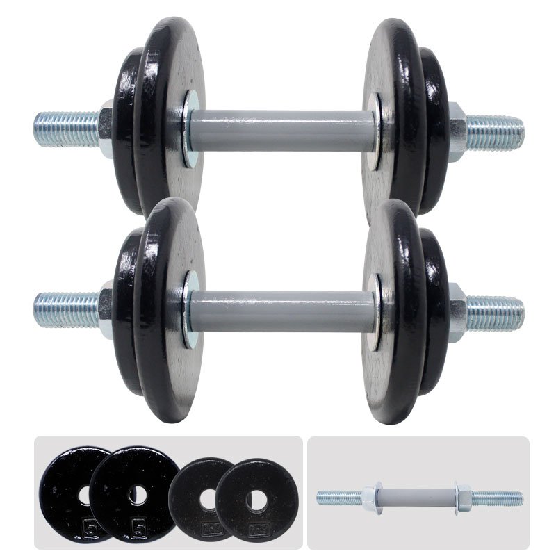 Set Mancuerna 30Lb Finsa