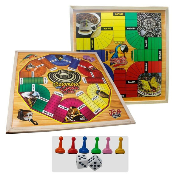 Parqués Imanado Doble De 4 y 6 Puestos - vista secundaria