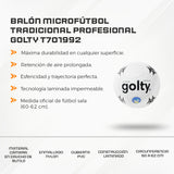 Balón MicroFútbol Tradicional Profesional Golty T701992