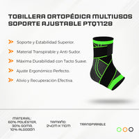Tobillera Ortopédica Multiusos Soporte Ajustable PTQ1128