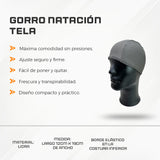 Gorro Natación Tela