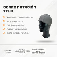 Gorro Natación Tela