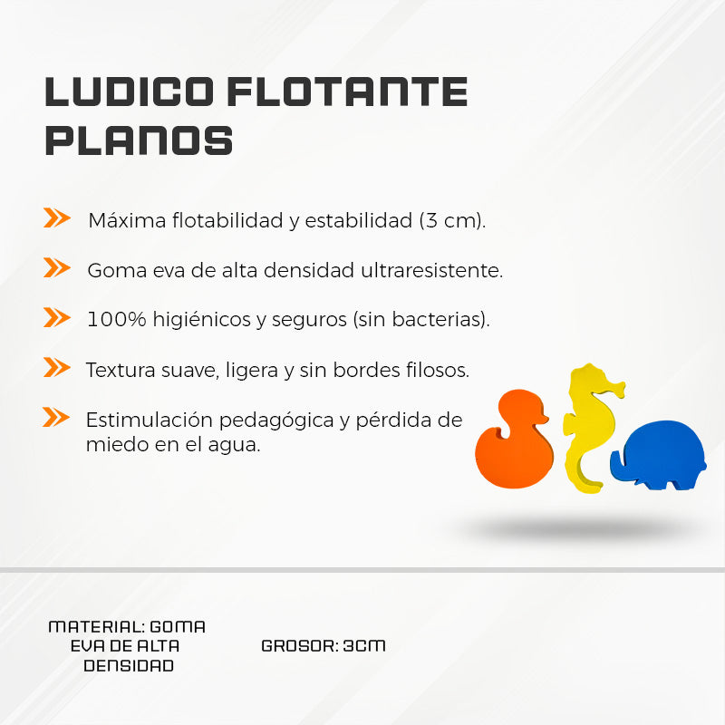 Ludico Flotante Planos
