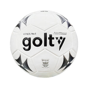 Balón Fútbol Golty Tradicional Blanco Negro  N5 T701954