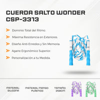 Cuerda Salto Wonder CSP-3313