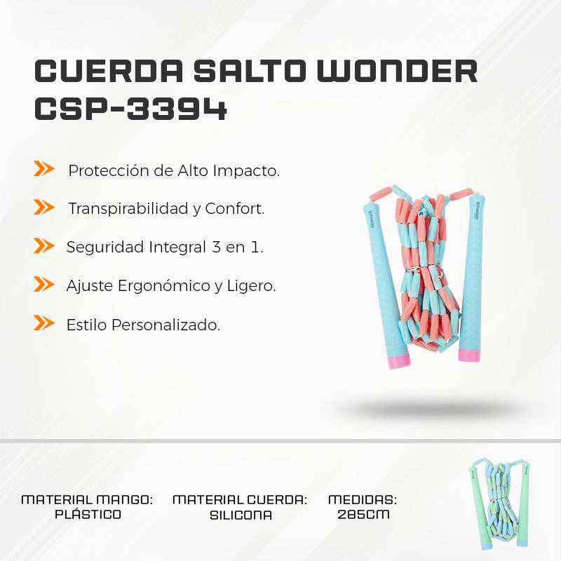 Cuerda Salto Wonder CSP-3394