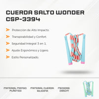 Cuerda Salto Wonder CSP-3394