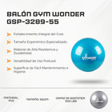 Balón Gimnasia Wonder GSP-3289-55