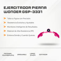 Ejercitador Pierna Wonder GSP-3331