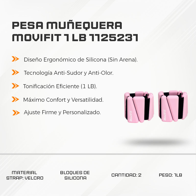 Pesa Muñequera MOVIFIT 1 LB 1125231