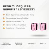 Pesa Muñequera MOVIFIT 1 LB 1125231