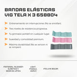 Banda Elástica VIG TELA X 3 658804