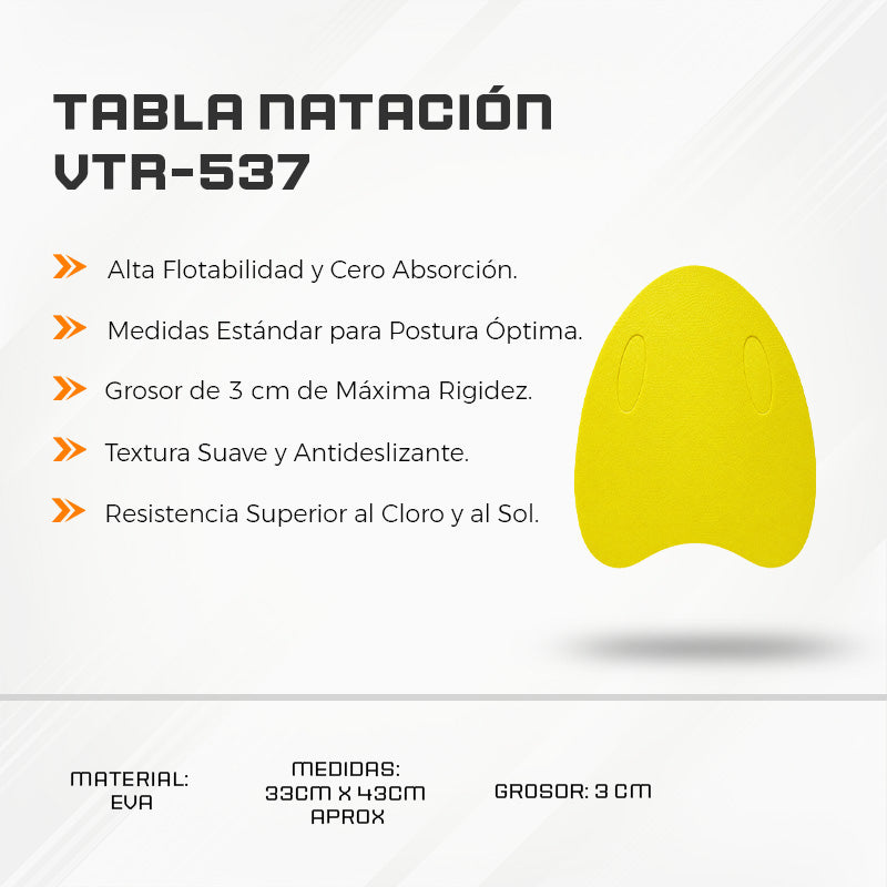 Tabla Natación VTR-537