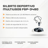 Silbato Deportivo Multiusos FSP-3480