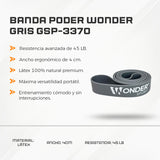 Banda Poder Wonder Gris GSP-3370