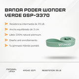 Banda Poder Wonder Verde GSP-3370