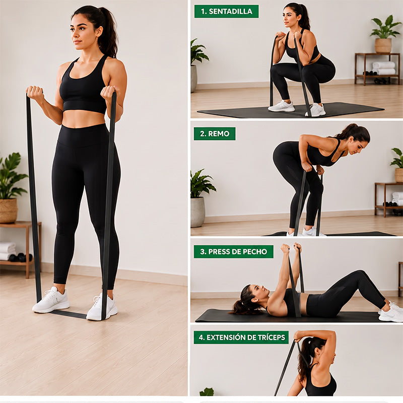Banda Elástica Wonder 7.5x150cm Negra GSP-3369