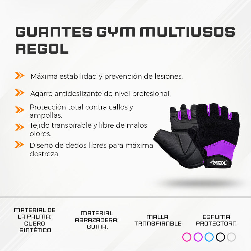 Guantes GYM Multiusos Regol