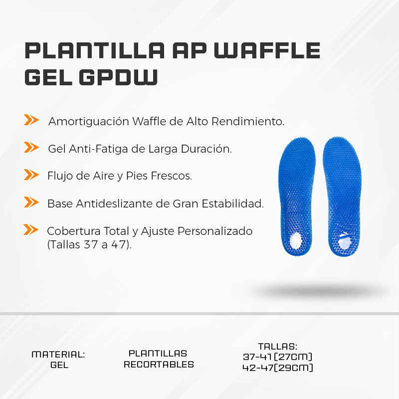 Plantilla AP Waffle Gel GPDW
