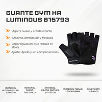 Guante GYM HA LUMINOUS 815793