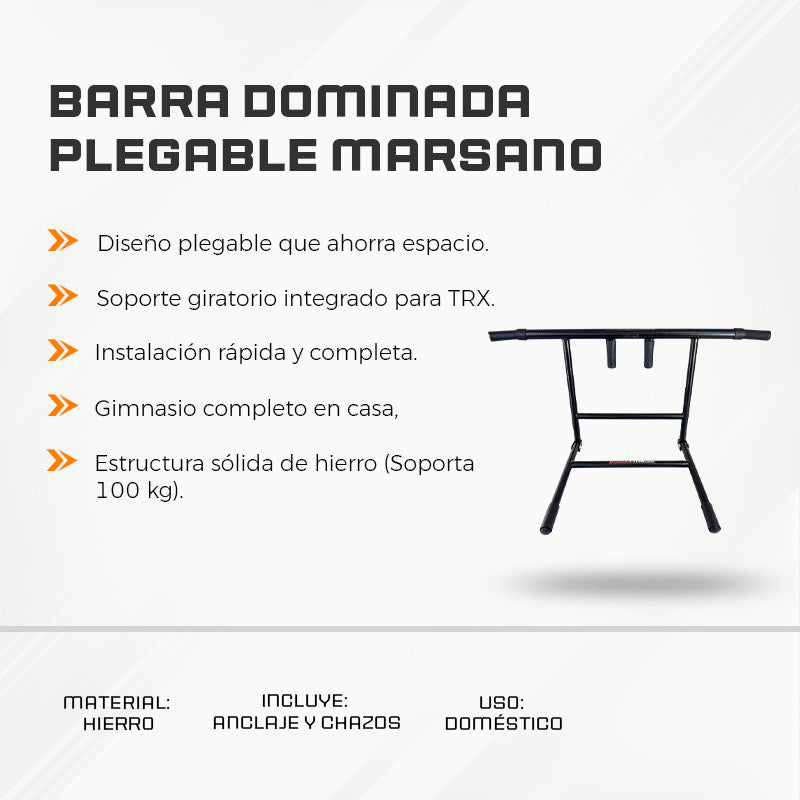 Barra Dominada Plegable Marsano