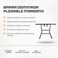 Barra Dominada Plegable Marsano