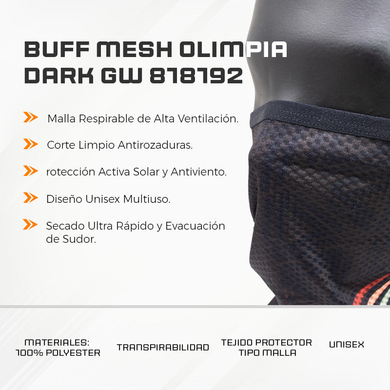 Buff Mesh Olimpia Dark GW 818192