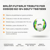 Balón Futsala Tributo FGA Cosido 62-64 Golty T661999