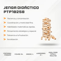 Jenga Didáctico PTP18258