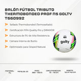 Balón Fútbol Tributo THERMOBONDED Femenino N5 Golty T661098