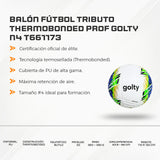 Balón Fútbol Tributo THERMOBONDED PROF N4 Golty T661173