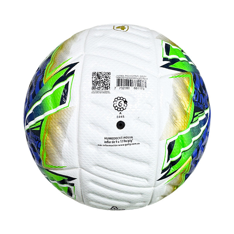 Balón Fútbol Tributo THERMOBONDED PROF N4 Golty T661173