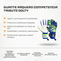 Guante Arquero Competencia Tributo Golty