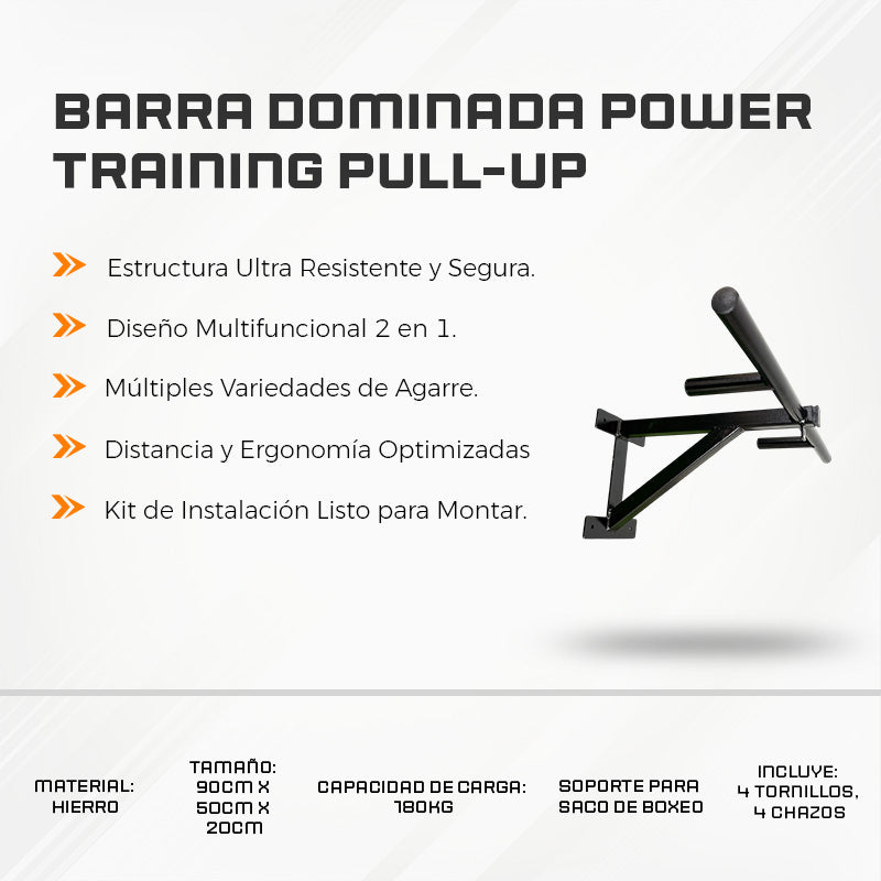 Barra Dominada Power Training PULL-UP