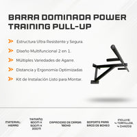 Barra Dominada Power Training PULL-UP