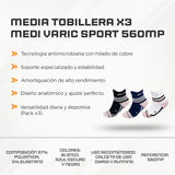 Media Tobillera X3 Medi Varic Sport 560MP