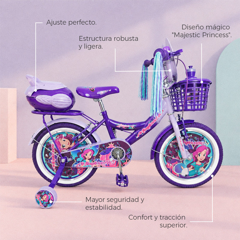 Bicicleta Rin 16 MAJESTIC On-Trail BIC0442