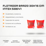 Flotador Brazo 30X15 CM Intex 58641