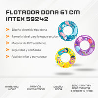 Flotador Dona 61 CM Intex 59242