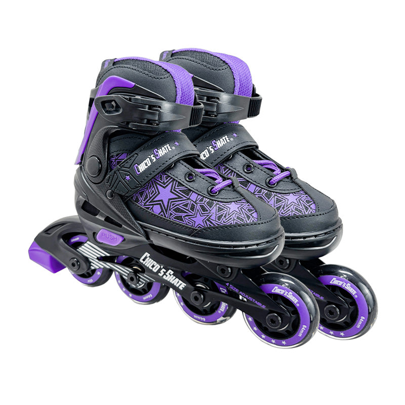 Patín Línea Set Morado Chico´s Skate CS-116