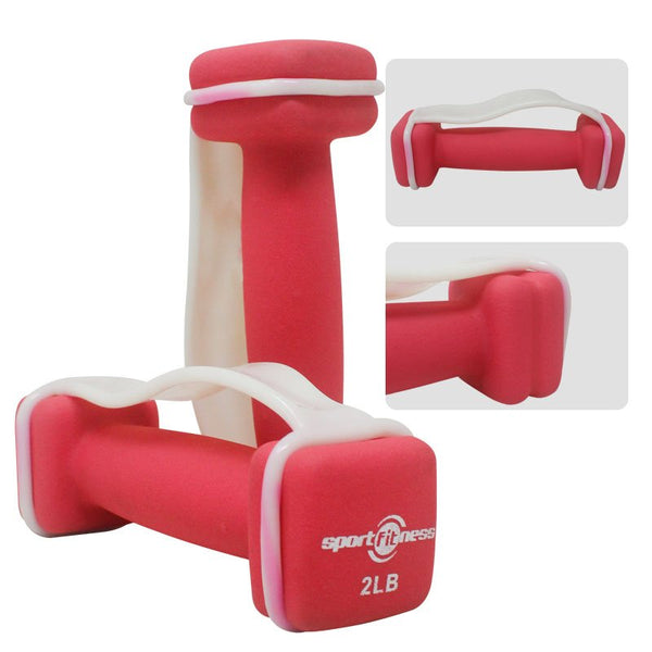 Set Mancuernas Neopreno 2LB Sportfitness 070243