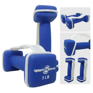 Set Mancuernas Neopreno 3LB Sportfitness 070244