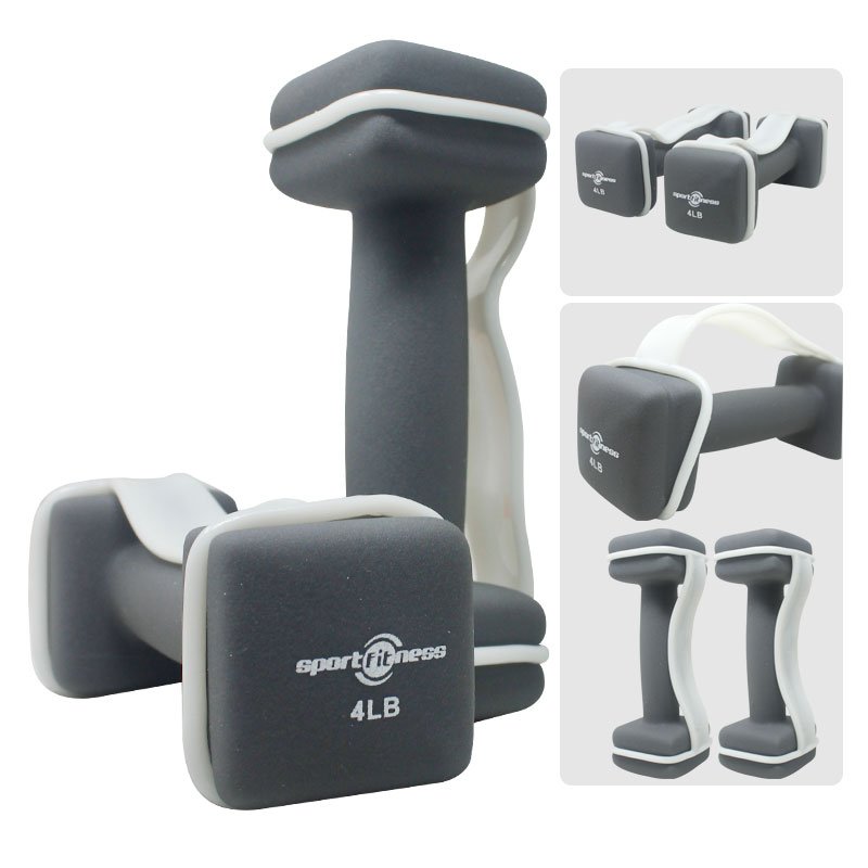 Set Mancuerna Neopreno 4Lb Sportfitness 070245