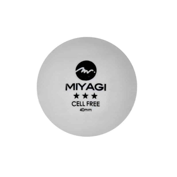 Bolas Tenis de Mesa Miyagi 3 Estrellas