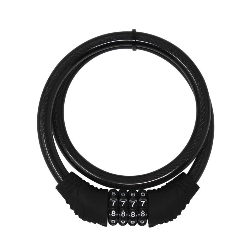 Candado Bicicleta Cable Espiral Corto GW
